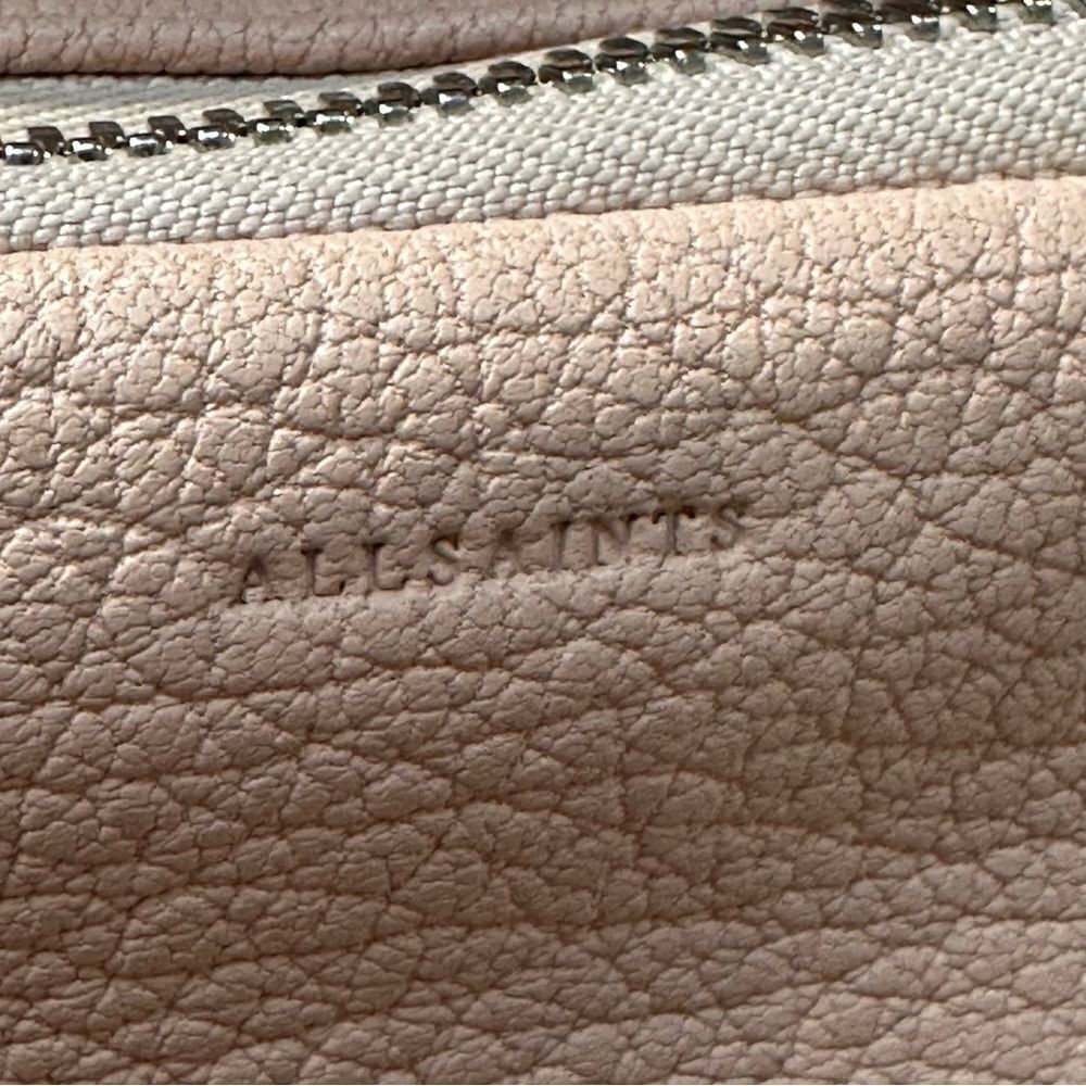 ALLSAINTS Vincent Crossbody Bag In Peach Pink - Picture 9 of 13